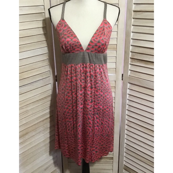 Trina Turk Dresses & Skirts - Trina Turk Silk Jersey Scallop Print Cross Back 6